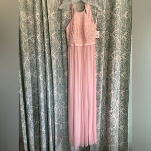 David's Bridal Bridesmaids dress,size 4, petal